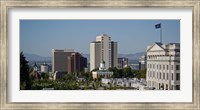 Framed Utah State Capitol Building, Salt Lake City Council Hall, Salt Lake City, Utah, USA