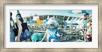 Framed Coney Island Mermaid Parade, Coney Island, Brooklyn, New York City, New York State, USA