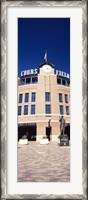 Framed Facade of a baseball stadium, Coors Field, Denver, Denver County, Colorado, USA