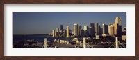 Framed Buildings in a city, Miami, Florida, USA