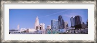Framed Low angle view of downtown Kansas City