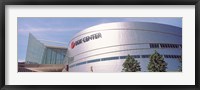 Framed BOK Center at downtown Tulsa, Oklahoma