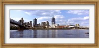 Framed Ohio River, Cincinnati, Hamilton County, Ohio