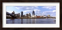 Framed Ohio River, Cincinnati, Hamilton County, Ohio