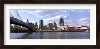 Framed Bridge across the Ohio River, Cincinnati, Hamilton County, Ohio