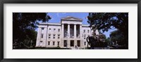 Framed Facade of a government building, City Hall, Raleigh, Wake County, North Carolina, USA