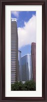 Framed Low angle view of a building, Houston, Texas, USA