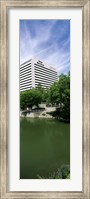 Framed Building at the waterfront, Qwest Building, Omaha, Nebraska, USA
