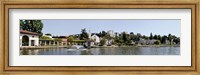 Framed Lake Merritt in Oakland, California, USA