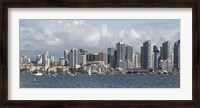 Framed Cloudy Sky Over San Diego