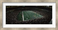 Framed Spectators in an American football stadium, Hubert H. Humphrey Metrodome, Minneapolis, Minnesota, USA