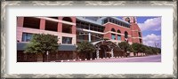 Framed Facade of a baseball stadium, Minute Maid Park, Houston, Texas, USA