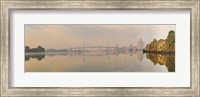 Framed Bridge across a river, Benjamin Franklin Bridge, Delaware River, Philadelphia, Pennsylvania, USA