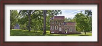 Framed Facade of a building, Washington's Headquarters, Valley Forge National Historic Park, Philadelphia, Pennsylvania, USA