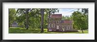 Framed Facade of a building, Washington's Headquarters, Valley Forge National Historic Park, Philadelphia, Pennsylvania, USA