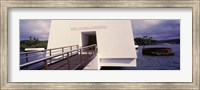 Framed USS Arizona Memorial, Pearl Harbor, Honolulu, Hawaii