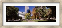 Framed Denver Post Building, Denver, Colorado, USA