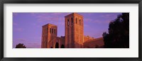 Framed Low angle view of Royce Hall at university campus, University of California, Los Angeles, California, USA