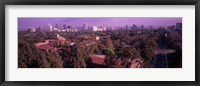 Framed University campus, University Of California, Los Angeles, California, USA