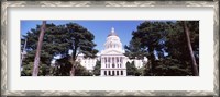 Framed California State Capitol Building, Sacramento, California
