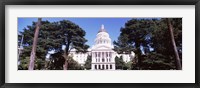 Framed California State Capitol Building, Sacramento, California