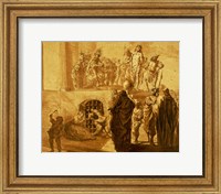 Framed Christ Before Pilate