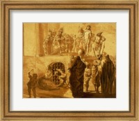 Framed Christ Before Pilate