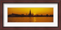 Framed Thailand, Bangkok, Wat Arun