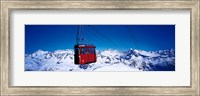 Framed Cable Car Andermatt Switzerland