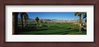 Framed Golf Course, Desert Springs, California, USA