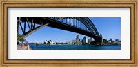 Framed Harbor Bridge, Sydney, Australia