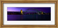 Framed Australia, Sydney, Harbor Bridge