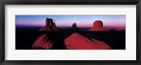Framed Sunset At Monument Valley Tribal Park, Utah, USA