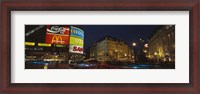 Framed Piccadilly Circus, London, England, United Kingdom