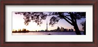 Framed Skyline CN Tower Skydome Toronto Ontario Canada