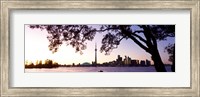 Framed Skyline CN Tower Skydome Toronto Ontario Canada