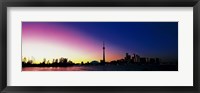 Framed CN Tower SkyDome Toronto Ontario Canada