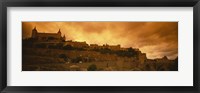 Framed Low angle view of a castle, Alcazar, Toledo, Spain