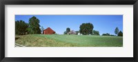 Framed Barn in a field, Missouri, USA