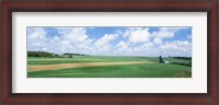 Framed Barn In A Field, Wisconsin, USA