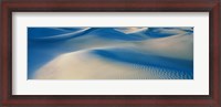Framed Mesquite Flats Death Valley National Park CA USA