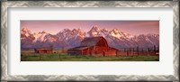 Framed Barn Grand Teton National Park WY USA