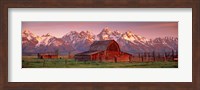 Framed Barn Grand Teton National Park WY USA