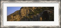 Framed Tombs on a cliff, Lycian Rock Tomb, Antalya, Turkey