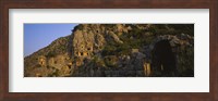 Framed Tombs on a cliff, Lycian Rock Tomb, Antalya, Turkey