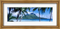 Framed Bora Bora, Tahiti, Polynesia