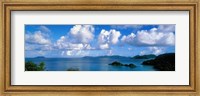 Framed Trunk Bay St John US Virgin Islands