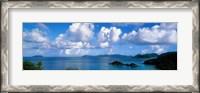 Framed Trunk Bay St John US Virgin Islands