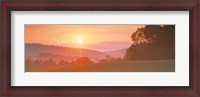 Framed Sunrise Caledonia VT USA
