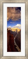 Framed Toroweap Point, Grand Canyon, Arizona (vertical)